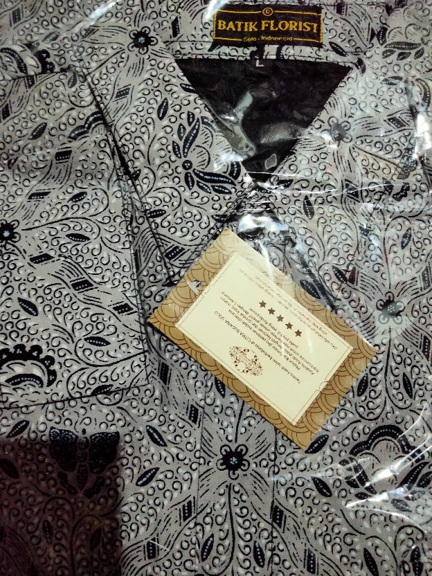 Harga Produsen Batik Solo Sidomukti Kemeja Pria Katun Halus Sragenan Full Furing