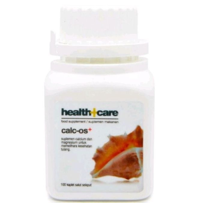 Calc Os + Nu Health Vitamin Tulang isi 100 Tablet Kalsium Magnesium Zinc Vitamin D