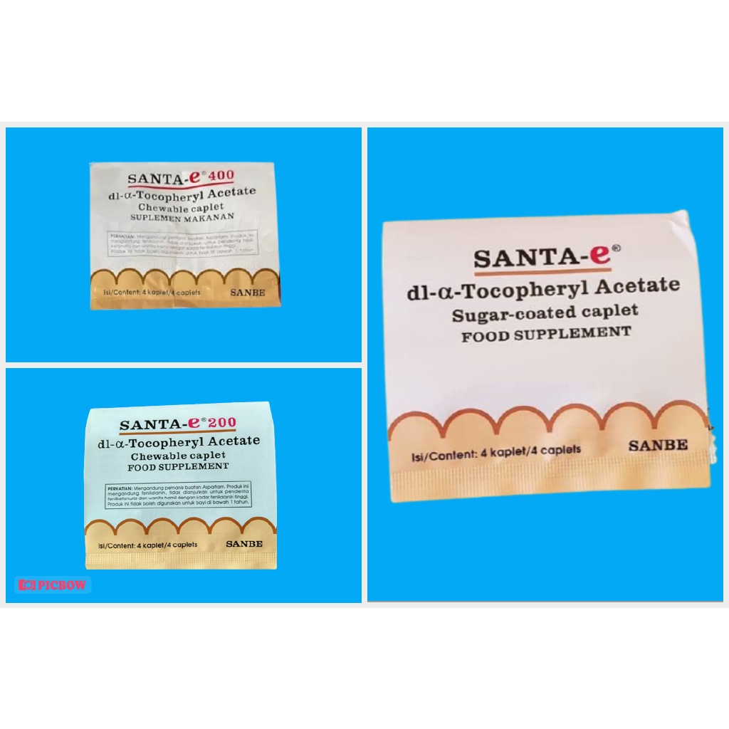 SANTA E 100 / 200 / 400 MG PER STRIP