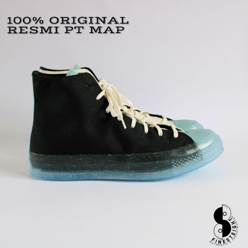 Converse CT 70s Hi Renew Clear Sole Egret/Black/Forest Pine Original 171662C