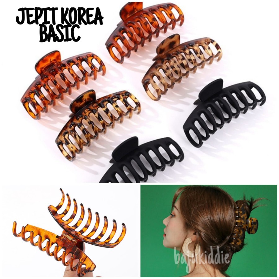 BAJUKIDDIE JEPIT RAMBUT KOREA BASIC AKSESORIS KOREA IMPOR JEDAI CEPOL