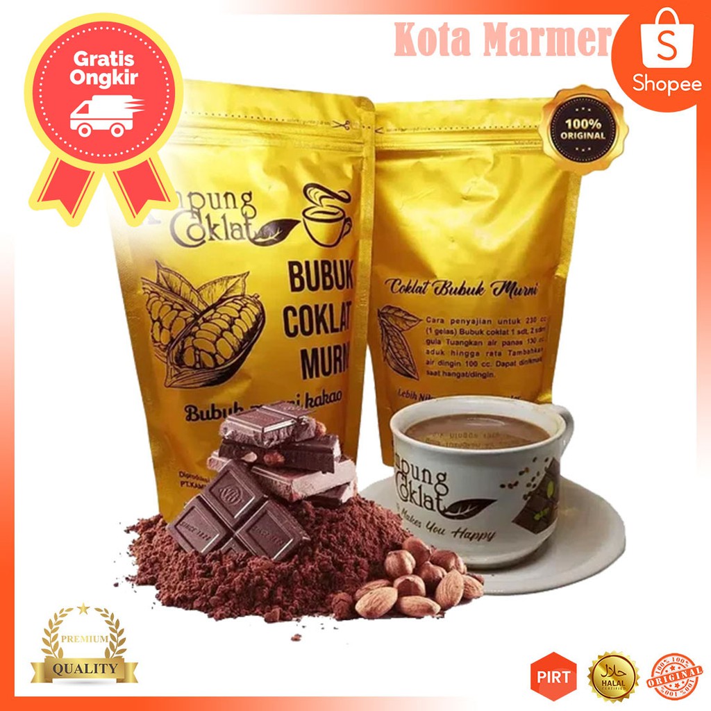 Bubuk Coklat Murni Coklat Powder Khas Kampung Coklat Blitar Olahan ...