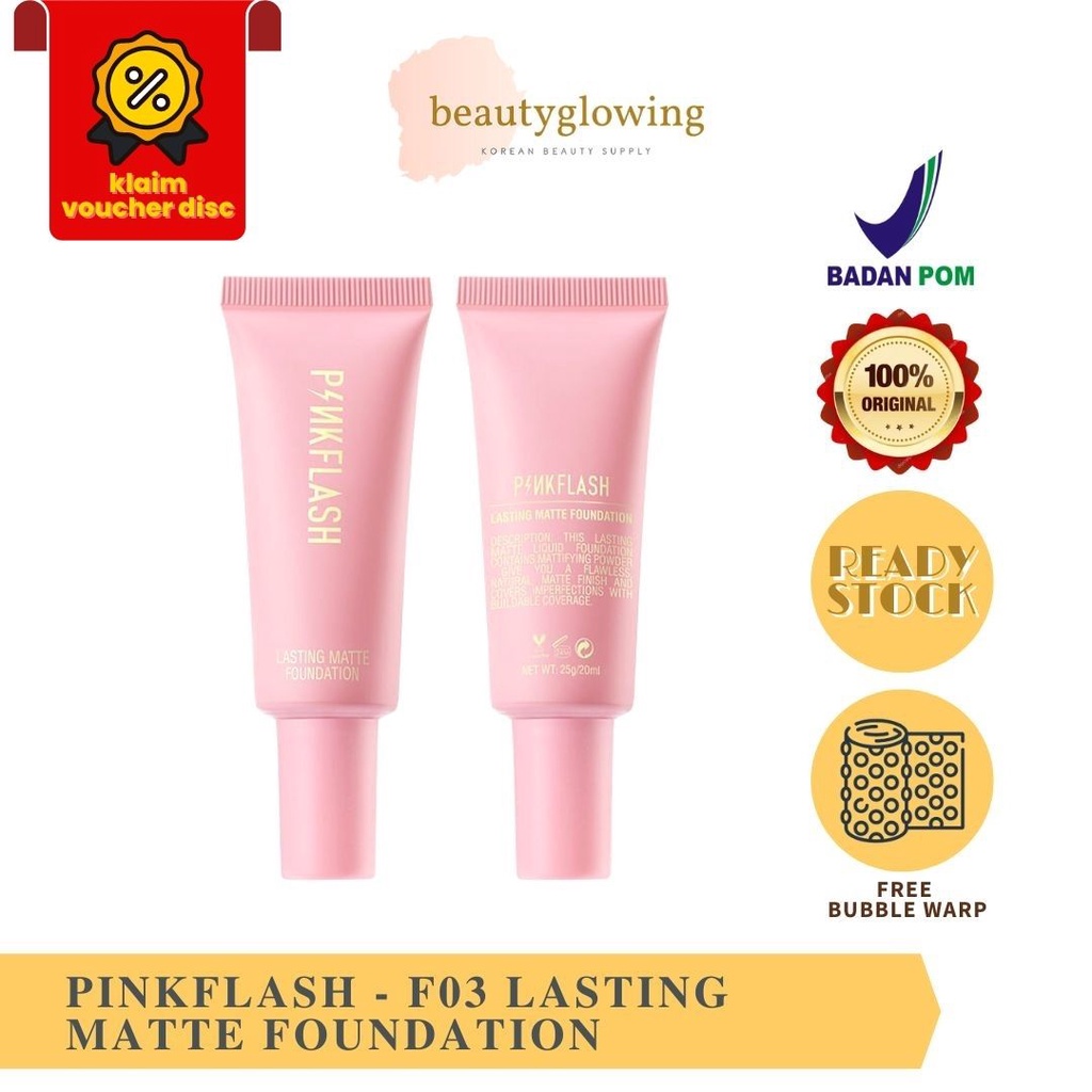 PINKFLASH F03 LASTING MATTE FOUNDATION