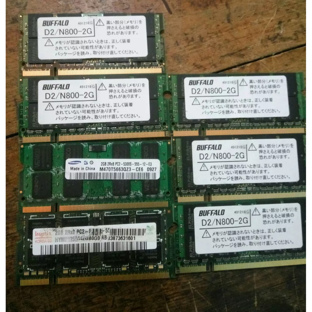 ram memori ddr2 sodimm buat laptop normal