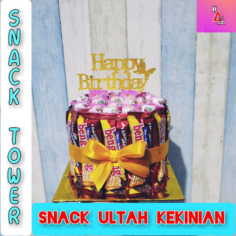

SNACK ULTAH / SNACK TOWER MURAH / BINGKISAN ULTAH / KUE ULTAH KEKINIAN