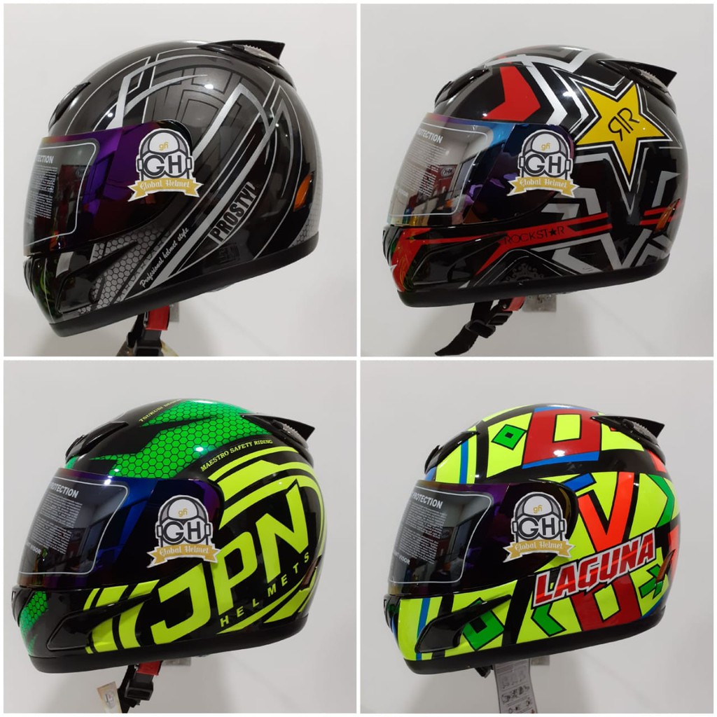 HELM FULL FACE MURAH HELM FULL FACE JPN HELM JPN MURAH SNI