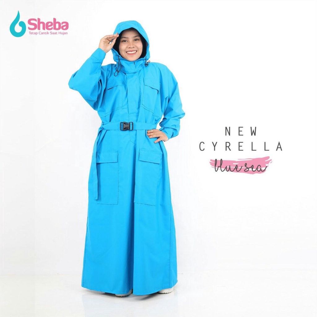 Jas Hujan SHEBA SPIZE Ukuran Mungil Cyrella Zefanya