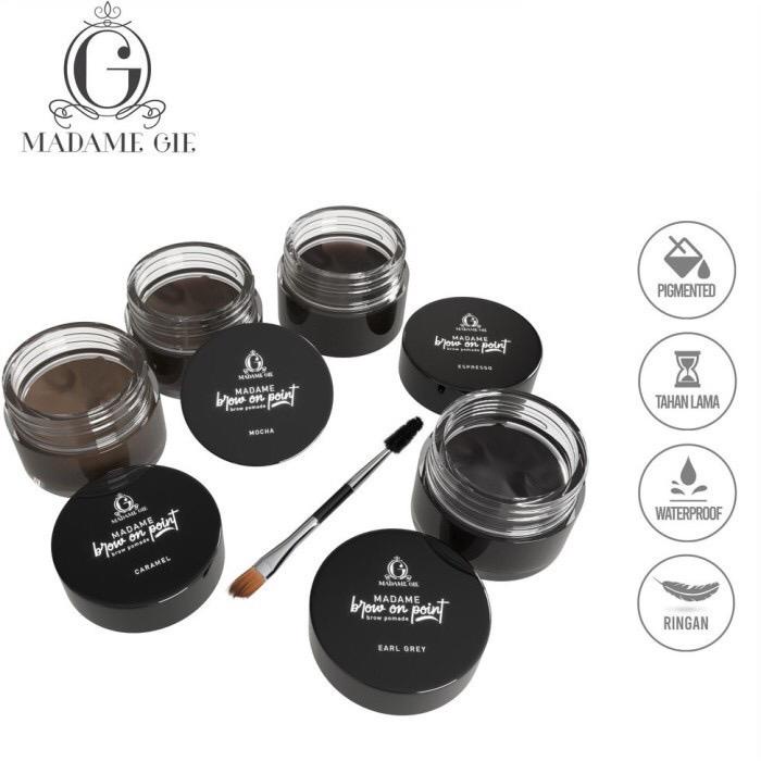 [ MADAME GIE ] Brow On Point Eyebrow Pomade Pensil Alis BPOM Original NF