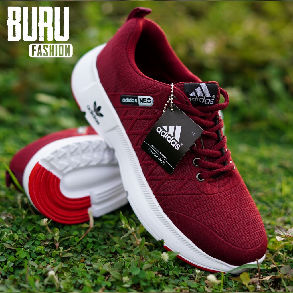 Sepatu sneakers pria wanita Sepatu adidas neo Sekolah Olahraga Sepatu Sneakers Kets Fashion Pria wanita zumba senam-4