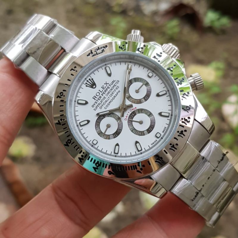 Jam Tangan Pria Rolex Oyster Daytona Mirip ORIGINAL