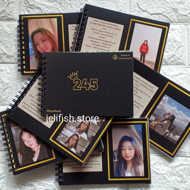 [❤️JELIFISH.STORE] PHOTOBOOK CUSTOM MURAH | ALBUM FOTO KEKINIAN | CETAK FOTO MURAH | POLAROID