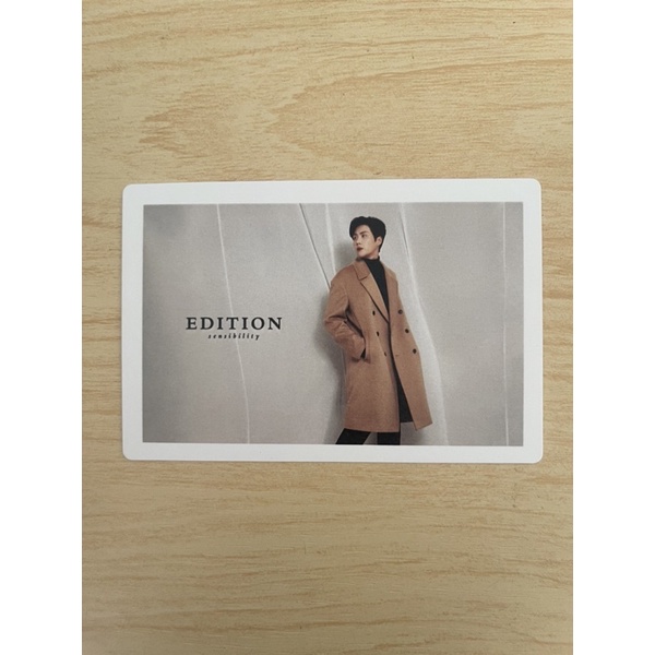 Kim SeonHo Edition Sensibility Official Photocard