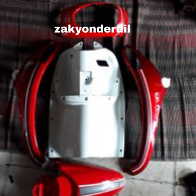 Full body halus scoopy fi 2013 merah