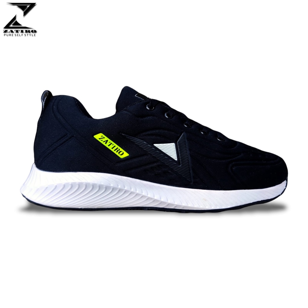 Sepatu Pria Sneakers Sport Running Jogging Sporty Olahraga Shoes Casual Kualitas Premium Lokal