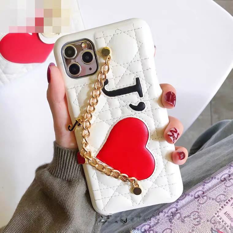 Casing Tali chain rantai Iphone 7 8 7+ 8+ X Xs Xr Max 11 Pro Max FH64