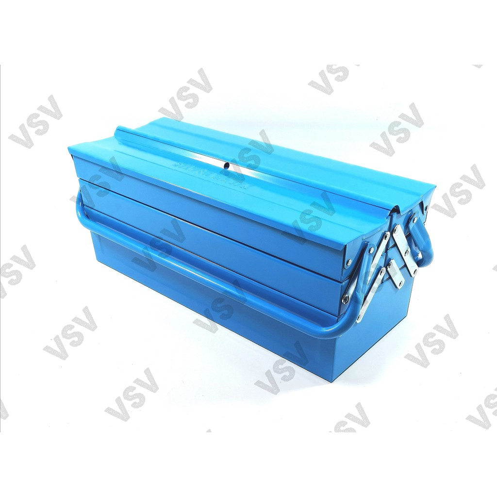 SilverHawk Tool Box 3 susun Tool box besi 54x20x21cm tempat perkakas