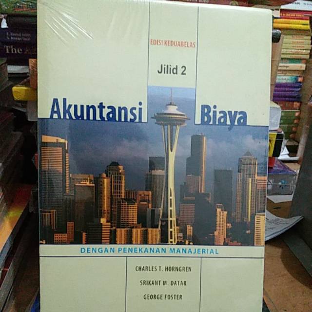 

Akutansi biaya jilid 2 edisi kedua belad
