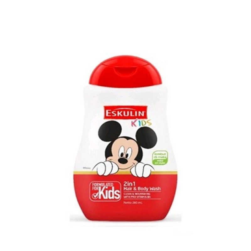 Eskulin Kids 2in1 Hair &amp; Body Wash 280ml