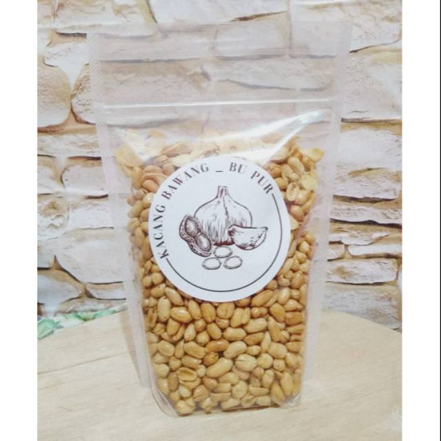 

Kacang Bawang Bu Pur Asli - Gurih - 500gr