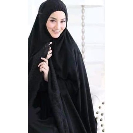 Mukena Mukenah Sholat Cewek Wanita Rukuh Siti Khadijah Rayon Super