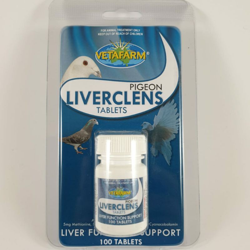 Liverclens Vetafarm Original Impor Australia untuk Merpati Balap harga per butir