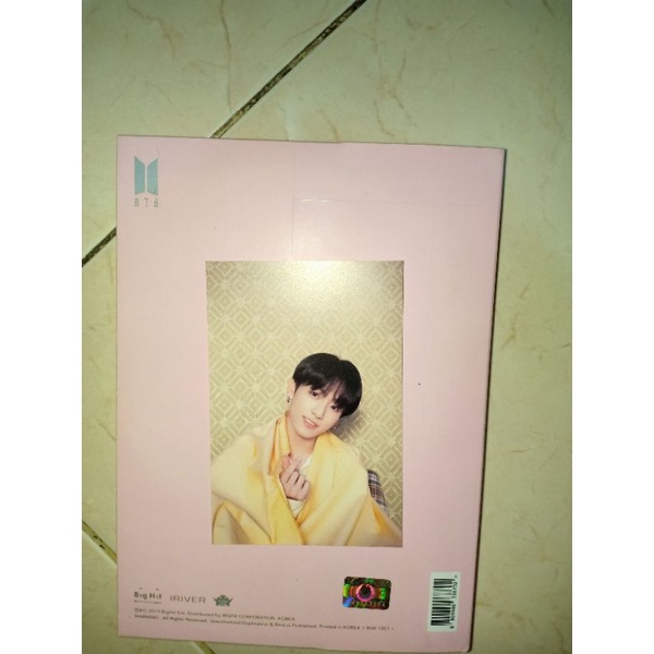 Official Postcard Jungkook BTS Mots Persona Ver.1