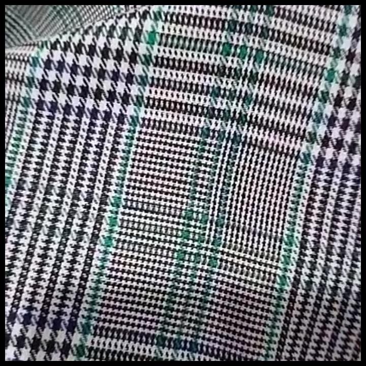 BAJU ATASAN MOTIF KOTAK CELANA PANJANG KULOT SETELAN CASUAL WANITA