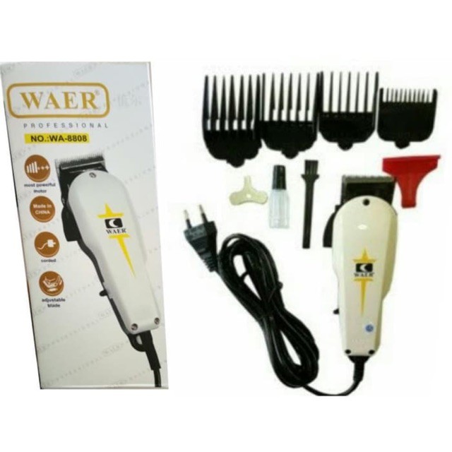 Alat Cukur Rambut WAER 8808 Hair Clipper