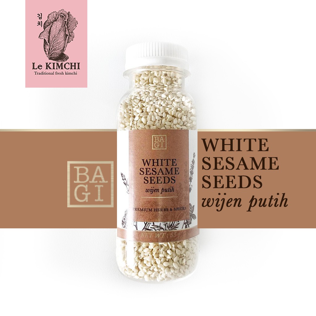 

Wijen Putih PREMIUM - White Sesame Seed - BAGI