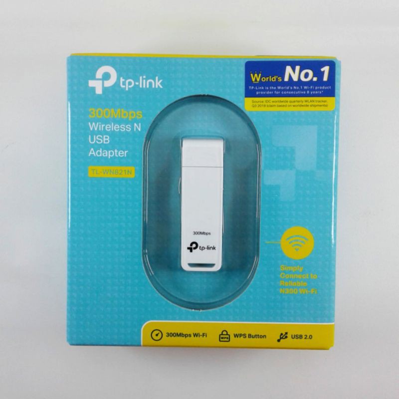 USB ADAPTOR WIFI TP-LINK TL-WN821N