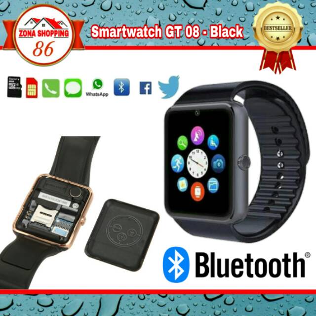 black smart watch android