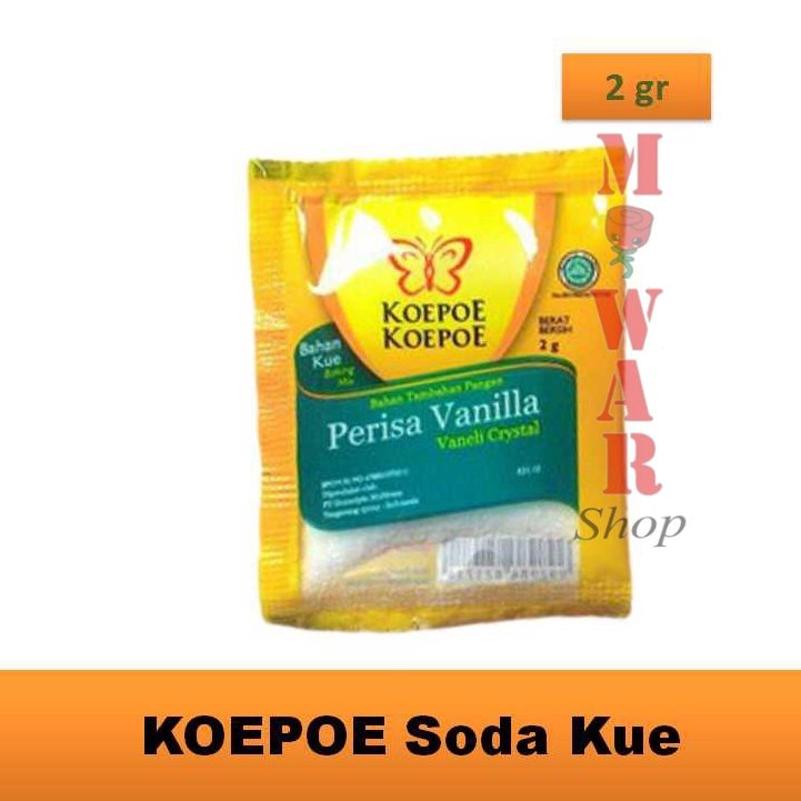 (2 gr) KOEPOE PERISA VANILLA Koepoe Koepoe Sachet