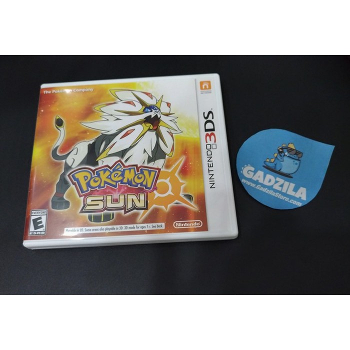 promo KASET NINTENDO 3DS POKEMON SUN SECOND Bekas CARTRIDGE Poke Sun murah