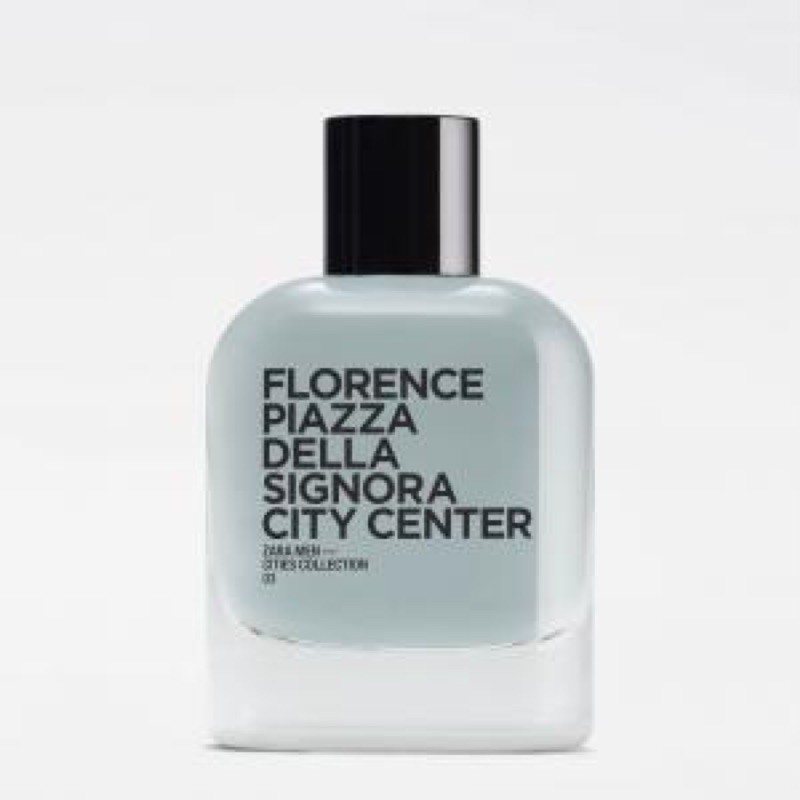Parfum Original Pria Zara Florence Piazza Della Signora City Center EDT 80 ml
