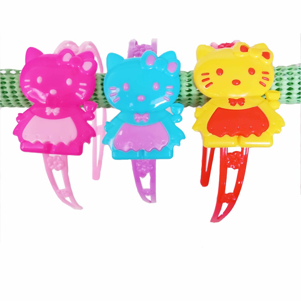 Isi 3 pcs Bando Anak Fancy Karakter Multiwarna