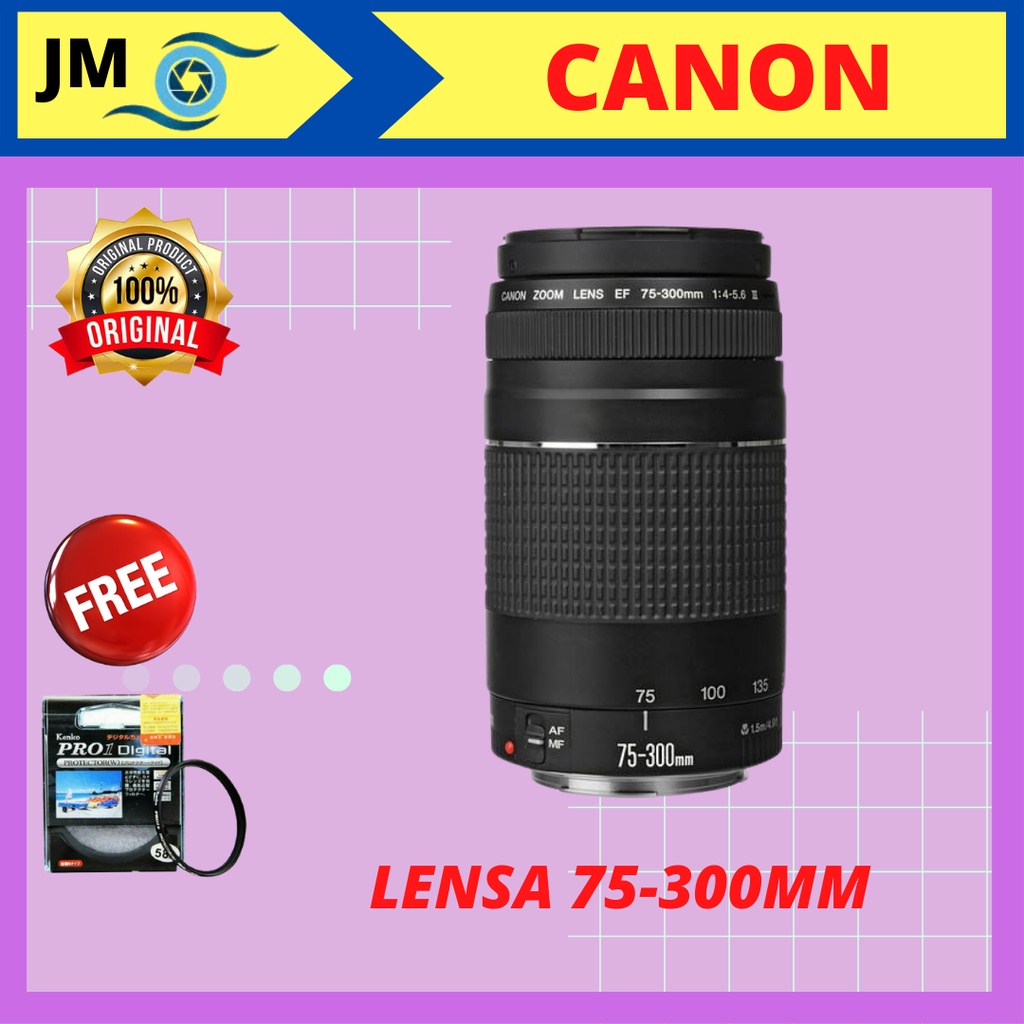 Lensa Canon 75-300mm