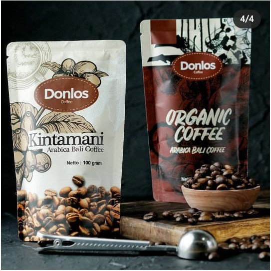 KOPI BALI DONLOS ARABIKA/ORGANIK/ORIGINAL BY MANGSI KOPI 100GR