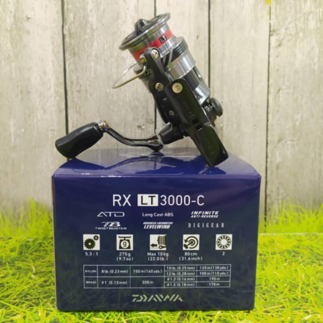 Reel DAIWA RX LT 3000-C best seller
