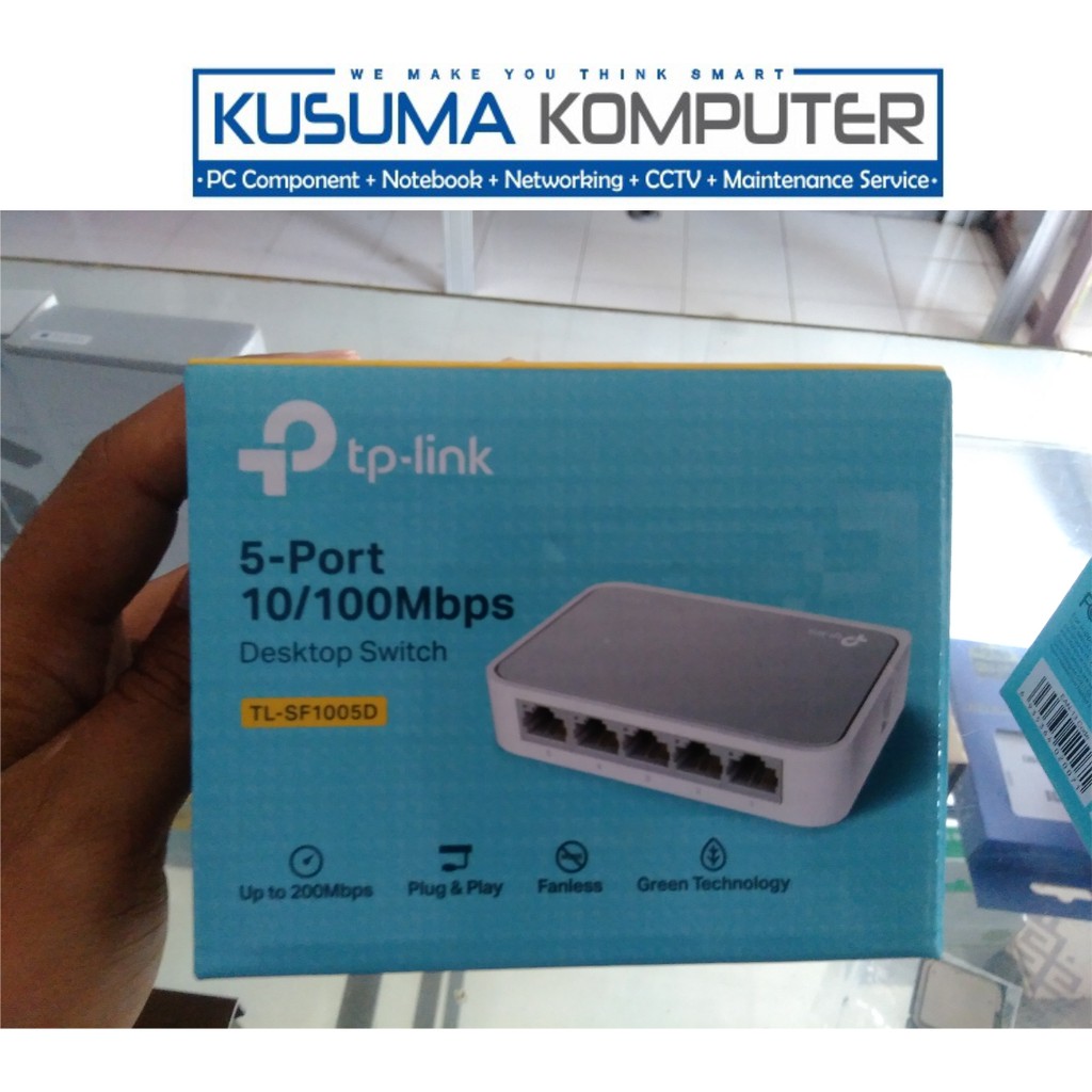 TP-Link TL-SF1005D 5 Port 10/100 Mbps switch Hub TP LINK 5 Port