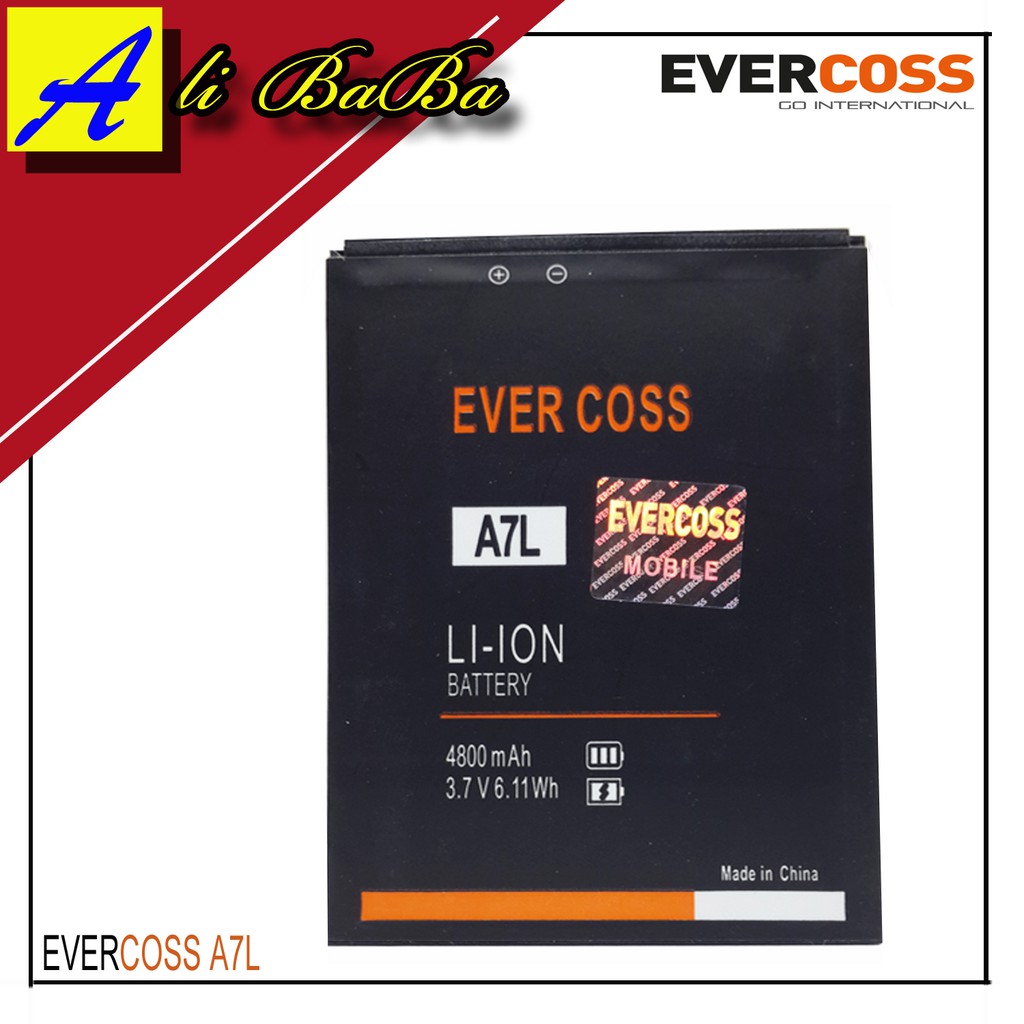 Baterai Handphone Evercoss A7L Double Power Evercoss Original OEM Batre HP Battery Evercoss A7L