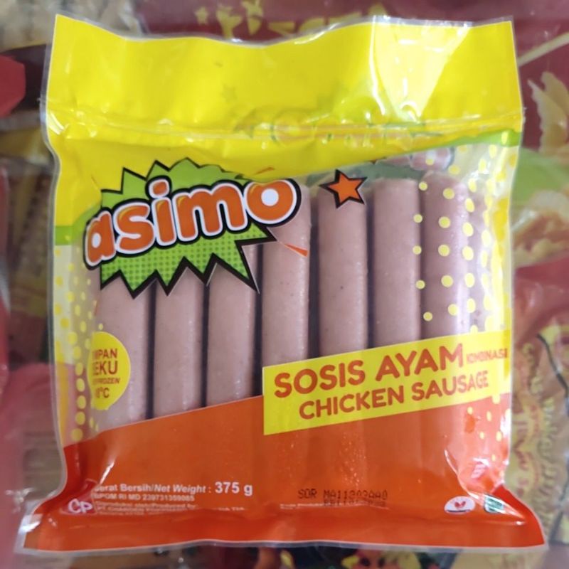 

Asimo sosis ayam 375gr