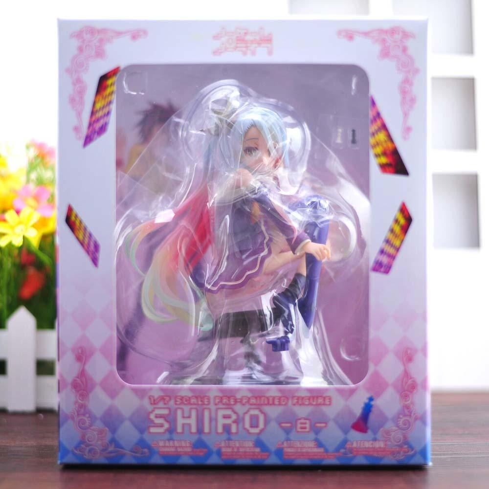 [Elegan] No Game No Life Patung Mainan Koleksi Model Game of Life PVC Ornamen Rumah Gambar Anime