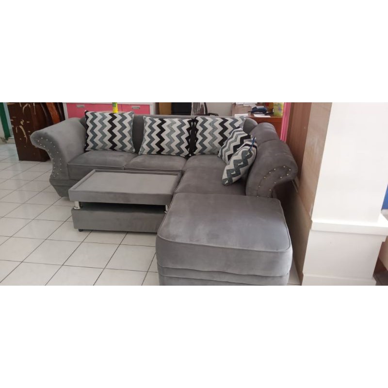 sofa L angsa free ongkir daerah bandung barat, cimahi, bandung