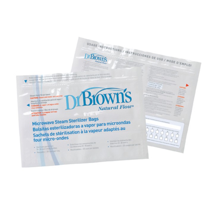 Dr Brown's - Microwave Steam Sterilizer Bags