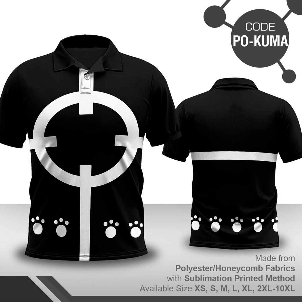 POLO NARUTO X POLO ONE PIECE, Kaos Berkerah dengan Motif SUPER KEREN!