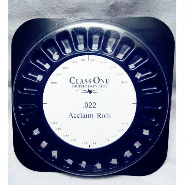 Bracket class one transparan behel gigi