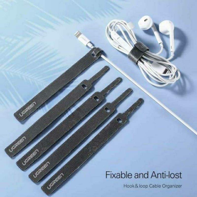 UGRREN VELCRO Pengikat Kabel Cable Organizer Pengikat / Perekat Kabel