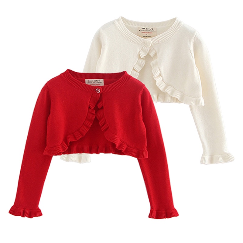 Salah Satu Bagian   Korea Gas Rajutan Cargan Kecil Seleng Mantel AC Kemeja Anak Bayi Sweater Cargan 