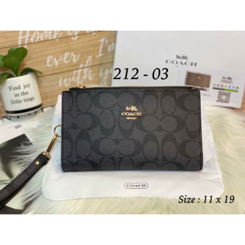 New Dompet HP COAH Lipat Kombi 2 Reslt 212 Brand Free Box Import Semprem