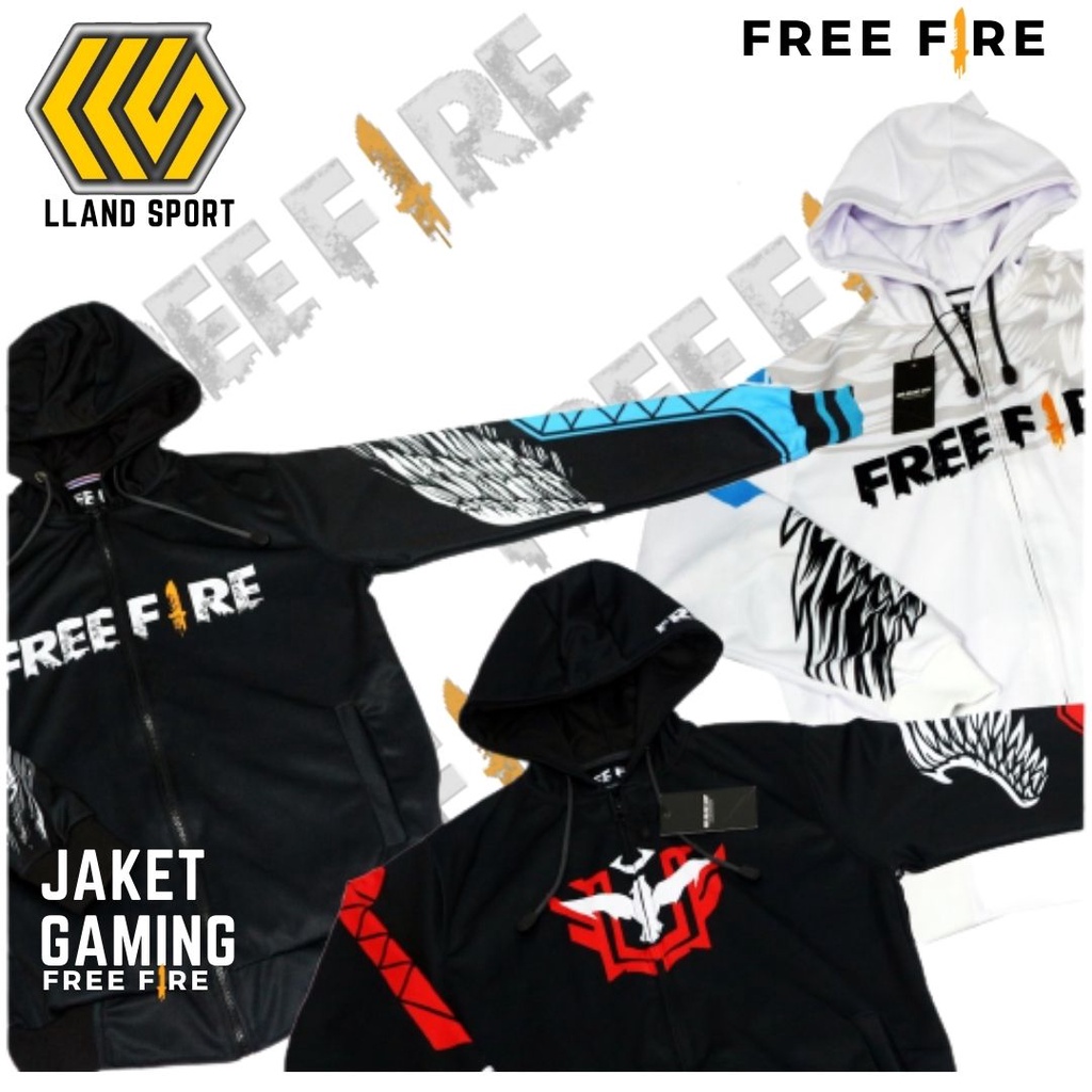 Jaket hoodie Gaming free Fire, Calca Angelica Heroic Angel bnl ff bnl malaikat